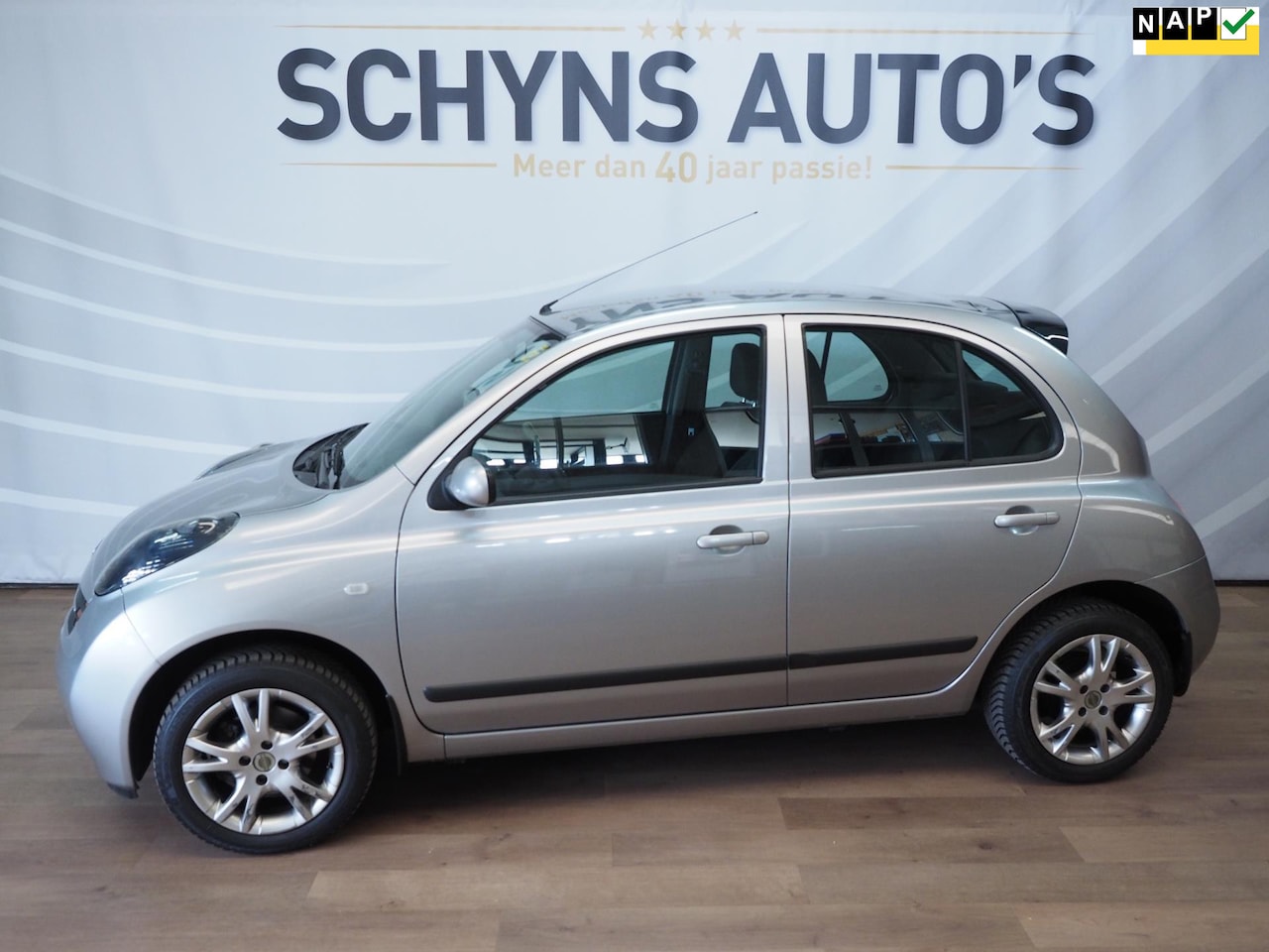 Nissan Micra - 1.2 Tekna 43.000NAP/ Parkdistance/ Airco - AutoWereld.nl