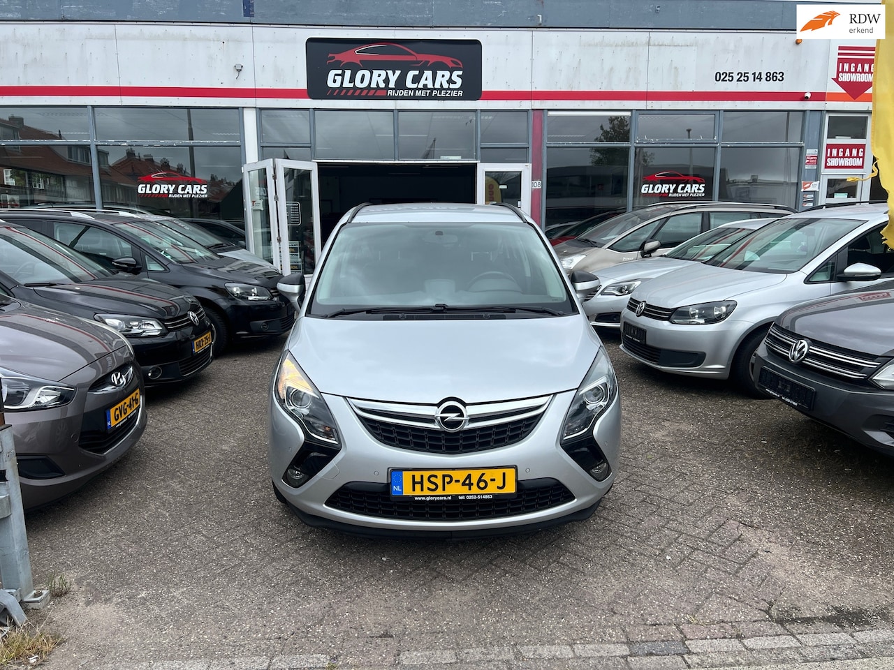 Opel Zafira Tourer - 1.4 7 PERSOON,NIEUWE APK,FIETSHOUDER - AutoWereld.nl