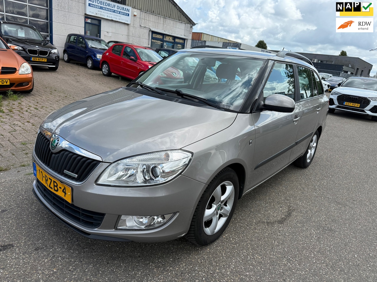 Skoda Fabia Combi - 1.2 TDI Greenline NAV.+ Clima Bj:2011 NAP! - AutoWereld.nl
