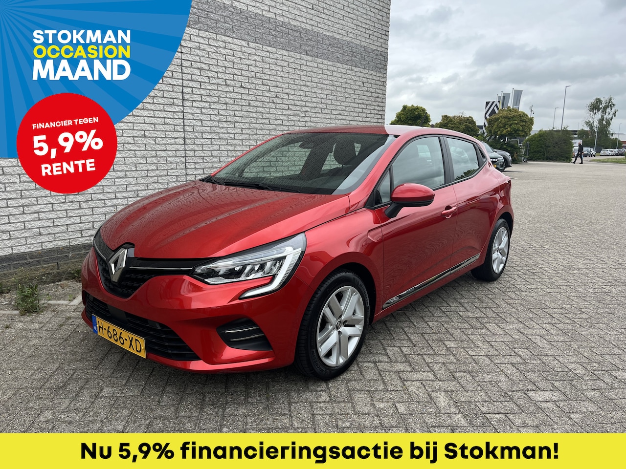Renault Clio - 1.0 TCe Zen | navigatie | airco | parkeersensoren achter | incl. Bovag rijklaarpakket met - AutoWereld.nl