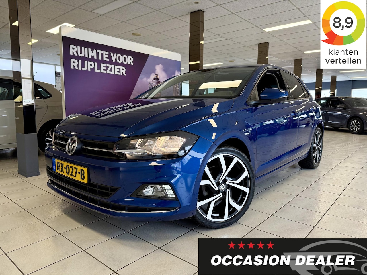 Volkswagen Polo - 1.0 TSI Highline DSG *18LM*APP*NAVI* 100% D.O.* - AutoWereld.nl