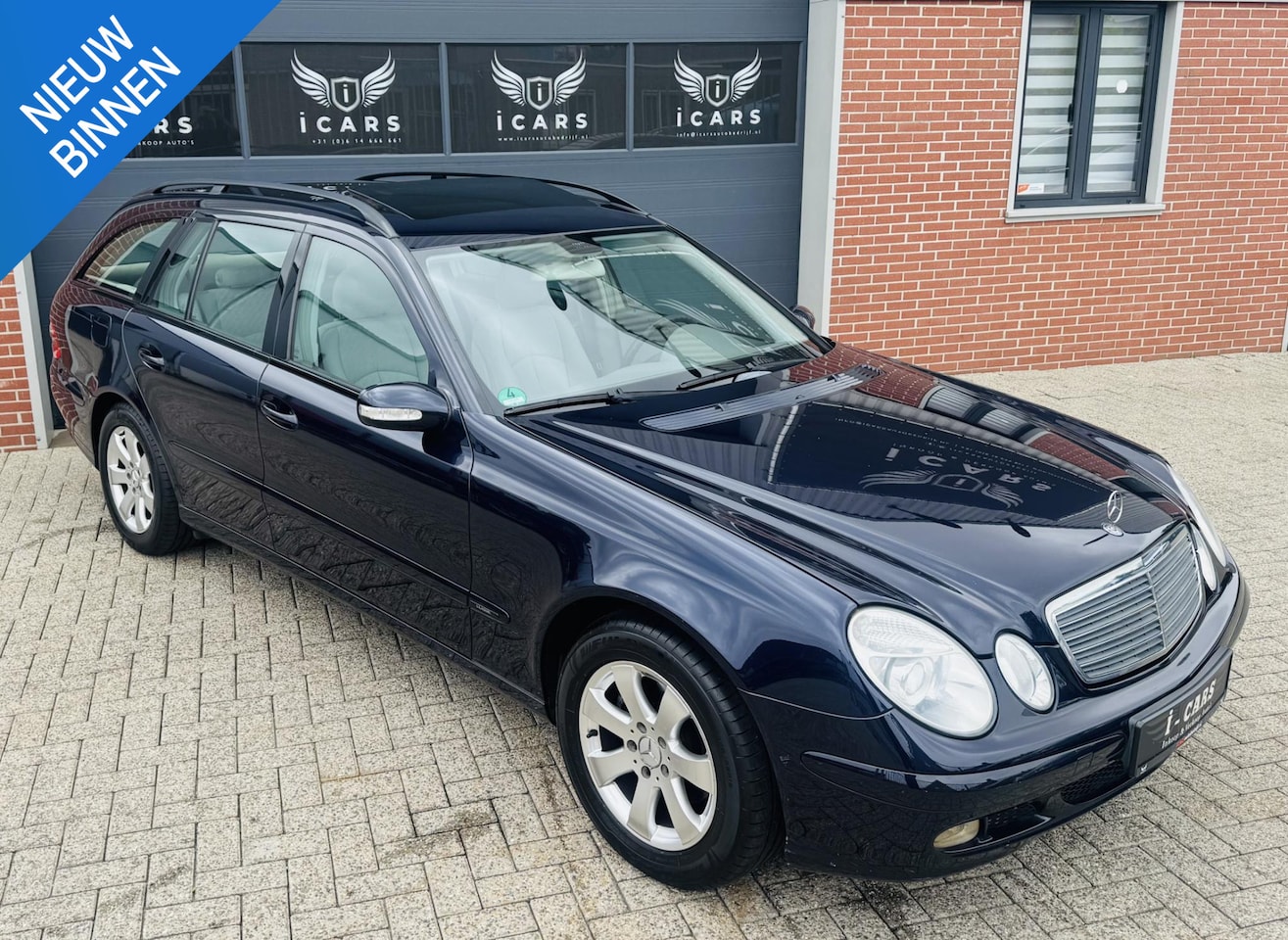 Mercedes-Benz E-klasse Combi - 240 2e eigenaar Trekhaak Schuif/kanteldak - AutoWereld.nl