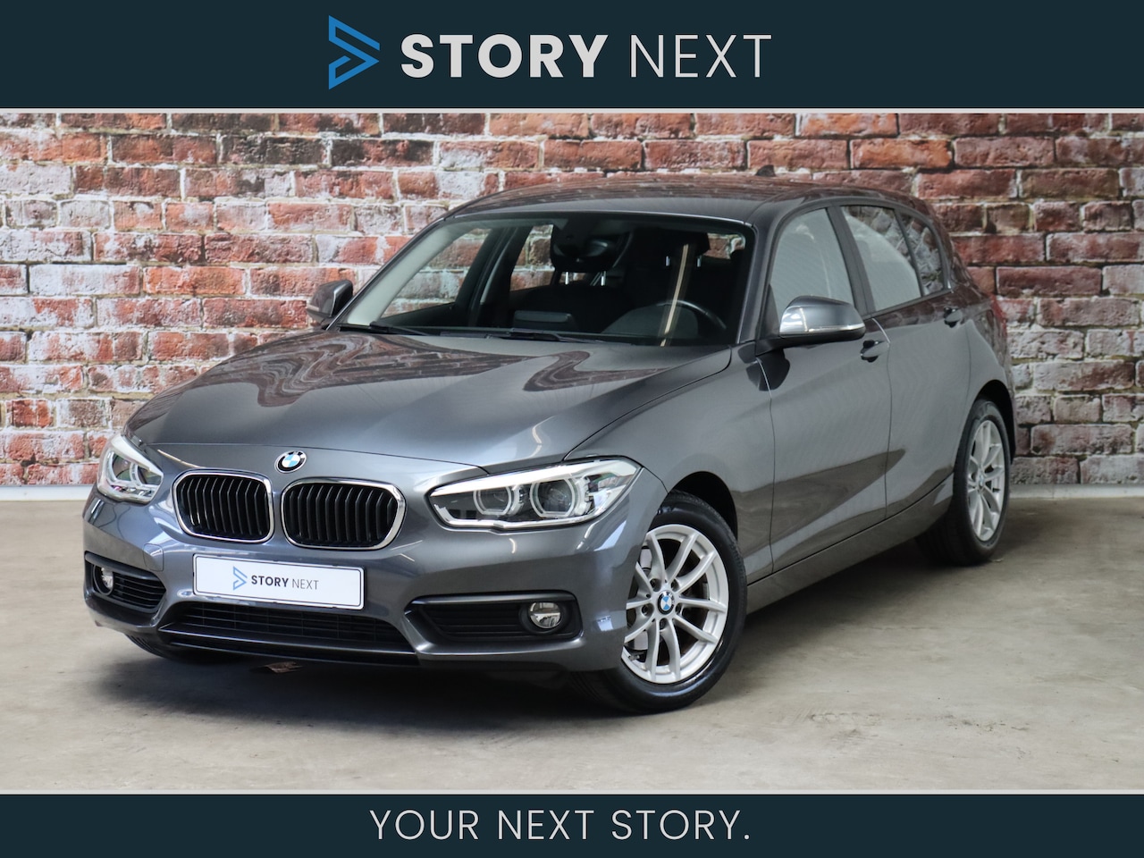 BMW 1-serie - 118i Executive Sport Line Automaat 5 deurs / Navigatie / LED / Climate Control / Bluetooth - AutoWereld.nl