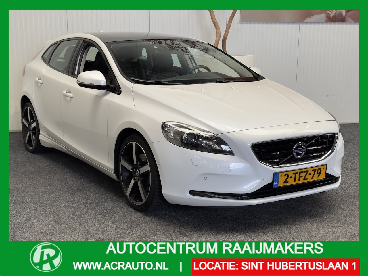 Volvo V40 - 1.6 T4 AUTOMAAT SUMMUM NAVIGATIE CRUISE CONTROL CLIMATE CONTROL BLUETOOTH TELEFOON MEDIA V - AutoWereld.nl