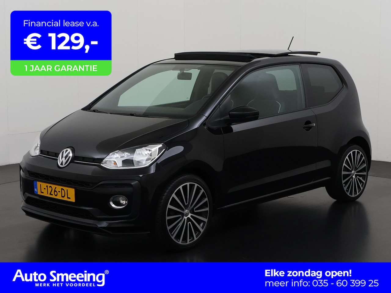 Volkswagen Up! - 1.0 TSI BMT high up! | Schuifdak | Stoelverwarming | Zondag Open! - AutoWereld.nl