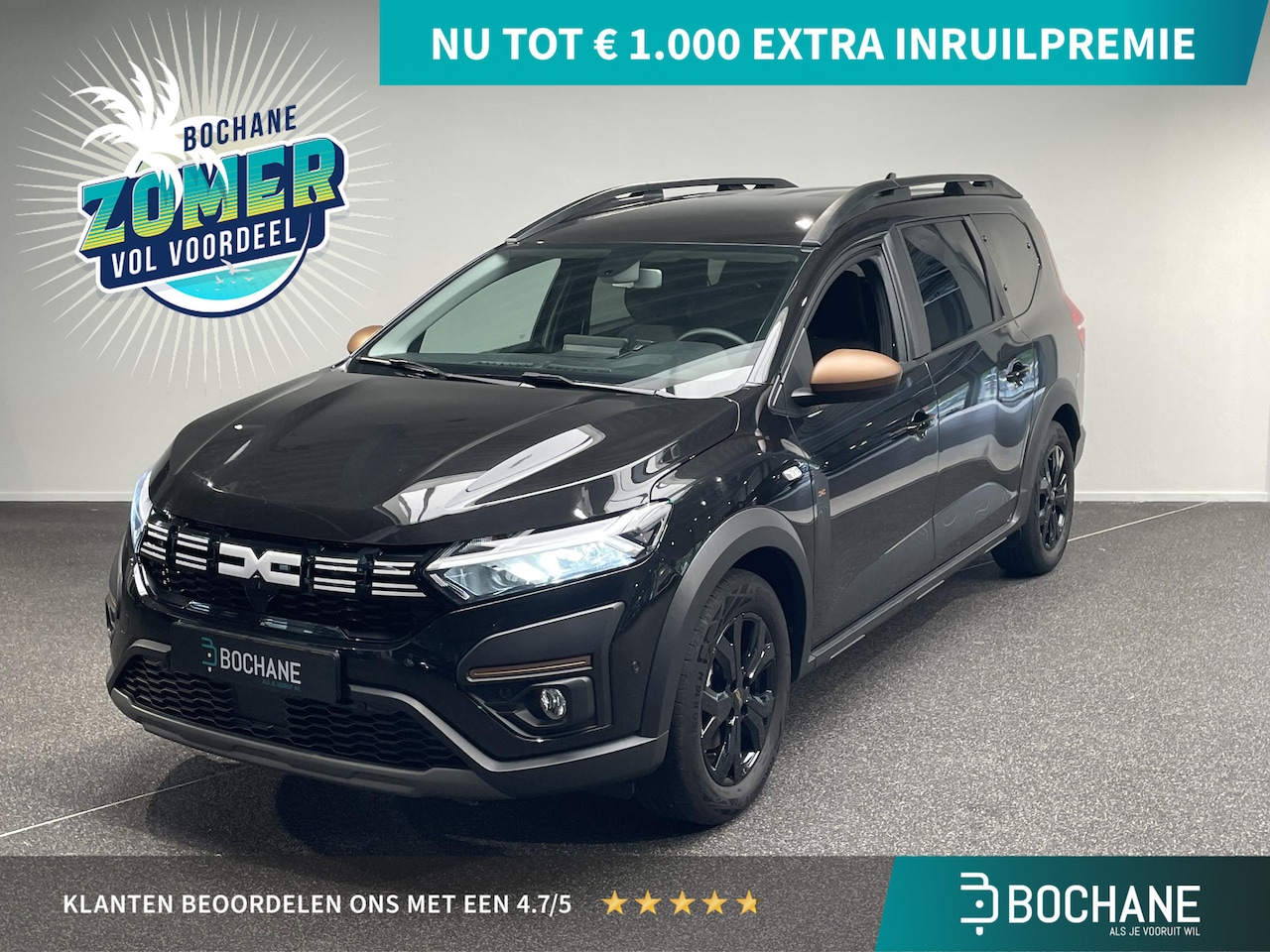 Dacia Jogger - 1.6 Hybrid 140 Extreme 7p. Navigatie | Climate controle | 7 persoons - AutoWereld.nl