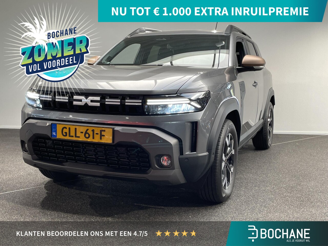 Dacia Duster - 1.6 Hybrid 140 Extreme | Navigatie | 360° Rondomzichtcamera | Stoelverwarming - AutoWereld.nl
