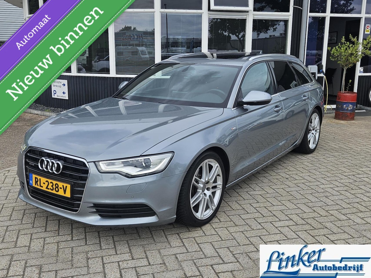 Audi A6 Avant - 3.0 TDI quattro 2x S-LINE PANO TREKH STUURVERW LEDER - AutoWereld.nl