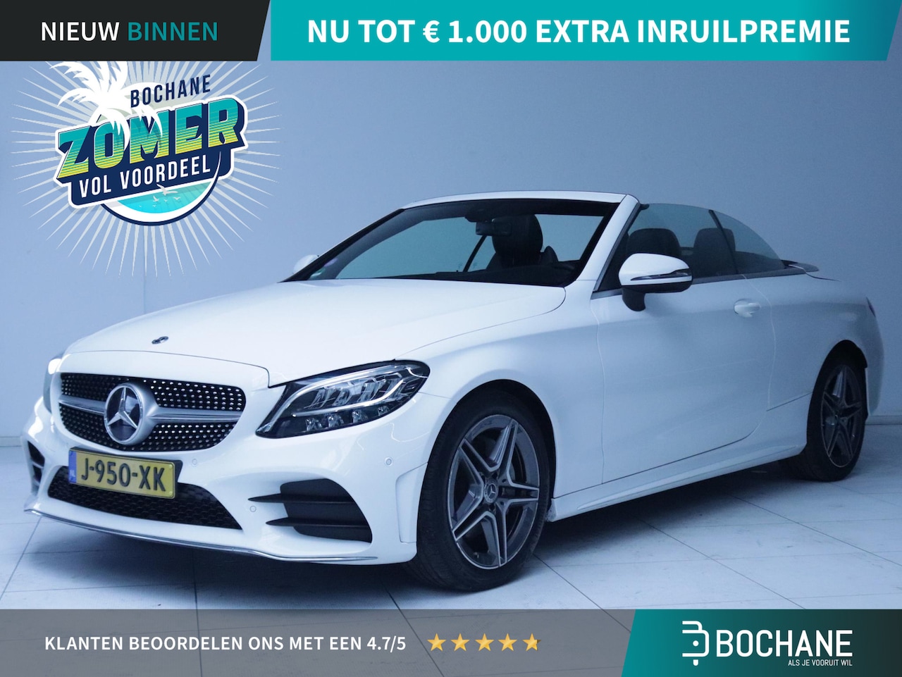 Mercedes-Benz C-klasse Cabrio - 200 Premium Pack AMG-Line - AutoWereld.nl