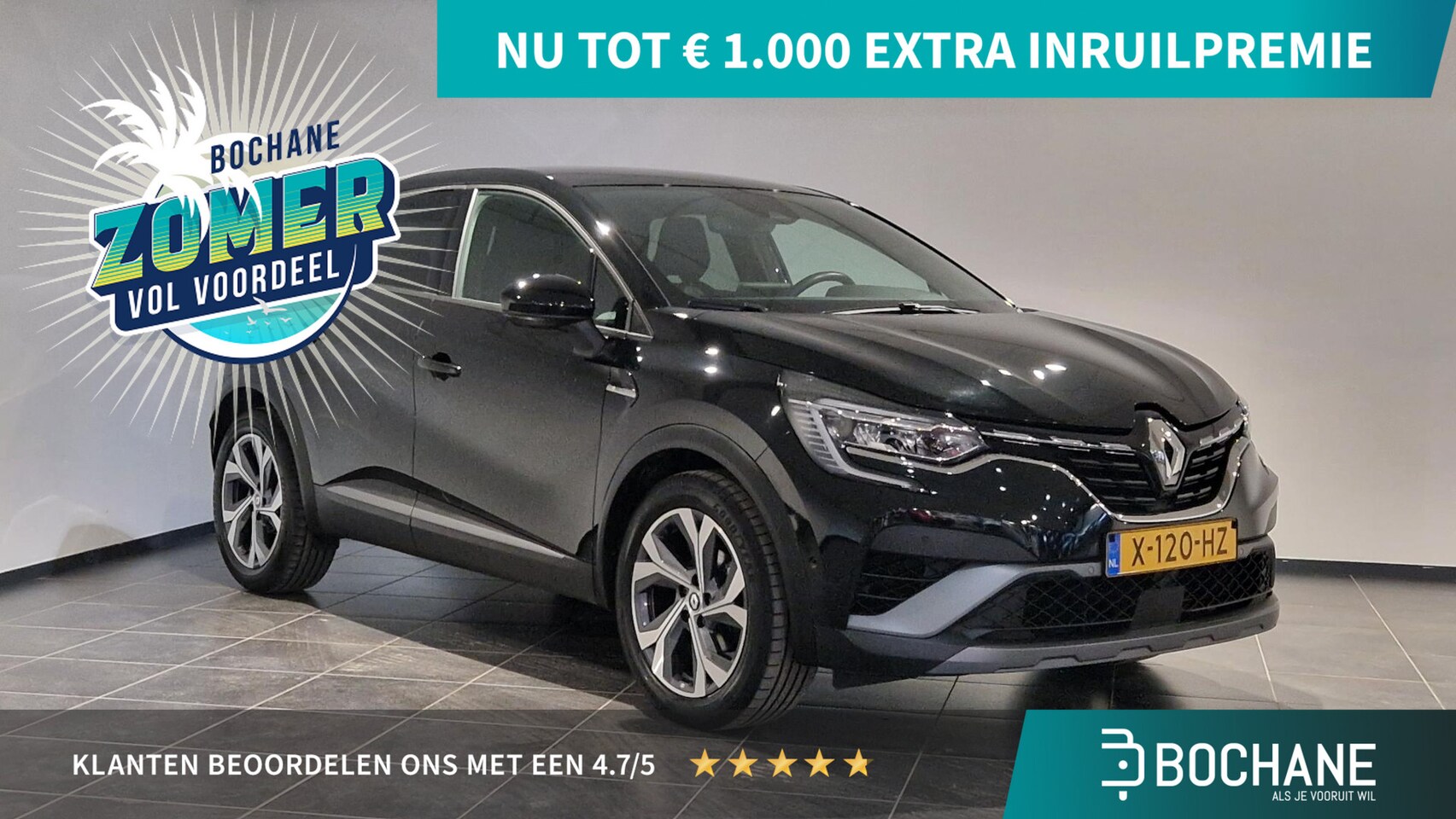 Renault Captur - 1.3 mild hybrid 160 R.S. Line | Bose | 360 Camera | Stoelverwarming - AutoWereld.nl