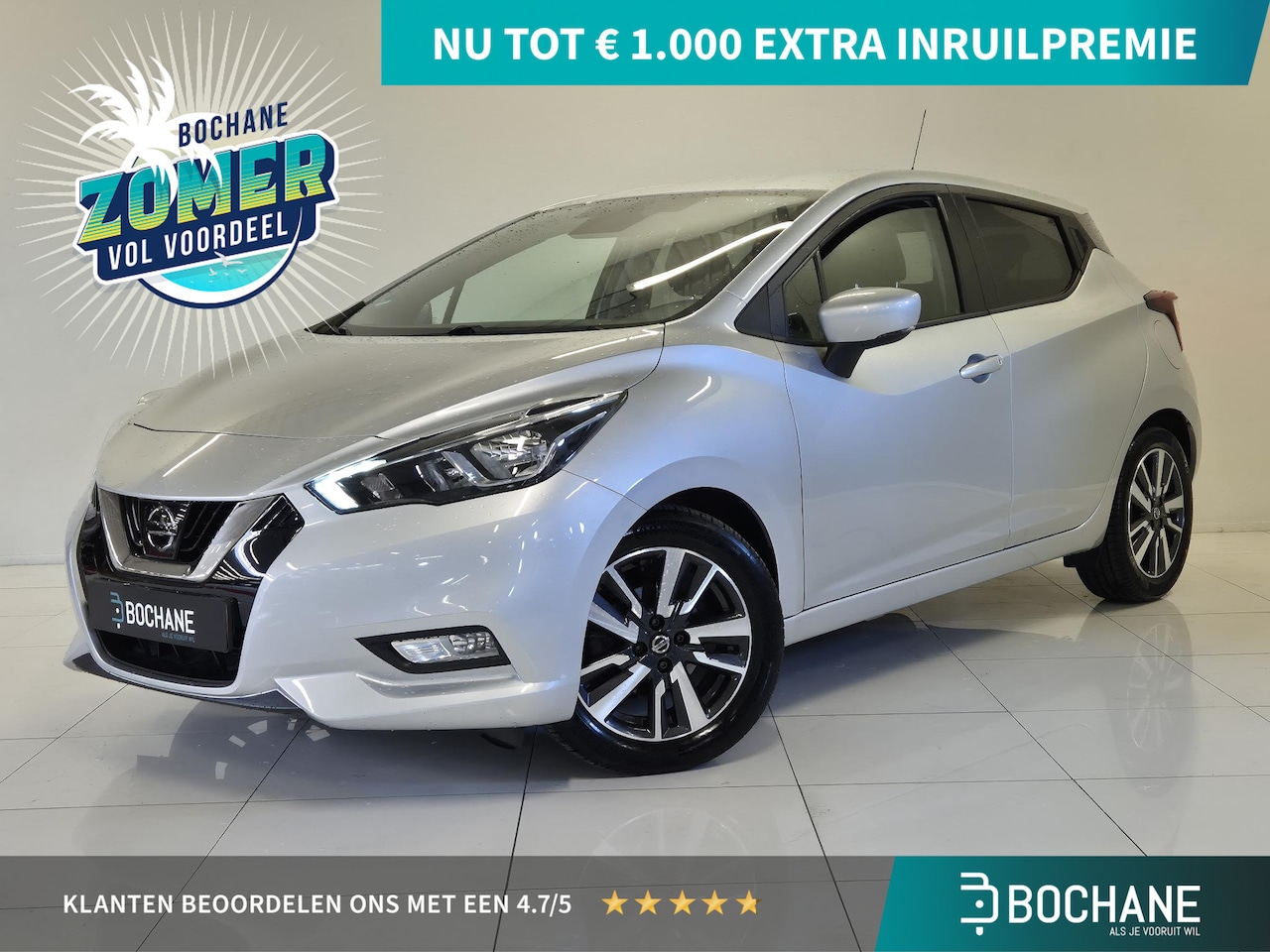Nissan Micra - 1.0 IG-T 100 N-Connecta | Navigatie | Achteruitrijcamera | Parkeersensoren | - AutoWereld.nl