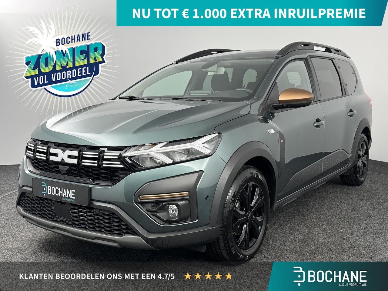 Dacia Jogger - 1.6 Hybrid 140 Extreme 7p. | Pack Media Nav | Pack Assist | Carplay | - AutoWereld.nl