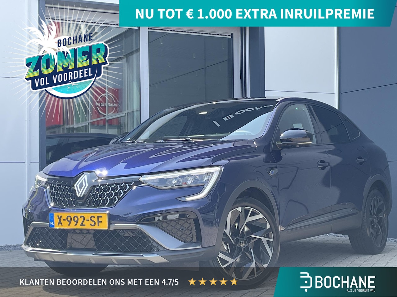Renault Arkana - 1.6 E-Tech full hybrid 145 esprit Alpine | 360 camera | Adaptive Cruise Control | Stoelver - AutoWereld.nl