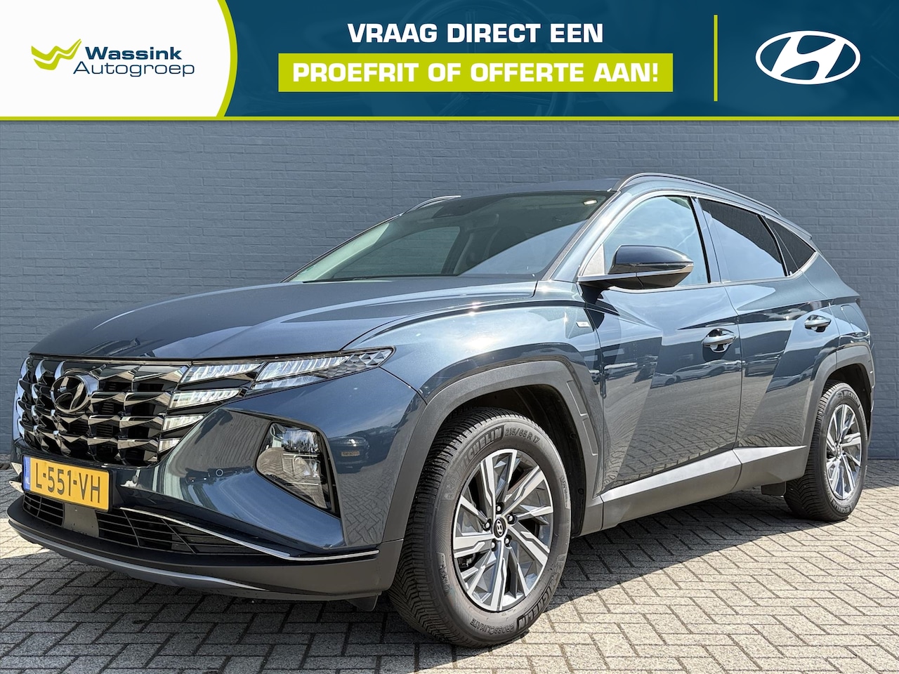 Hyundai Tucson - 1.6 T-GDi 48V 150pk Aut. Comfort Smart | 4 season banden | Automaat | Stoel & Stuurverwarm - AutoWereld.nl
