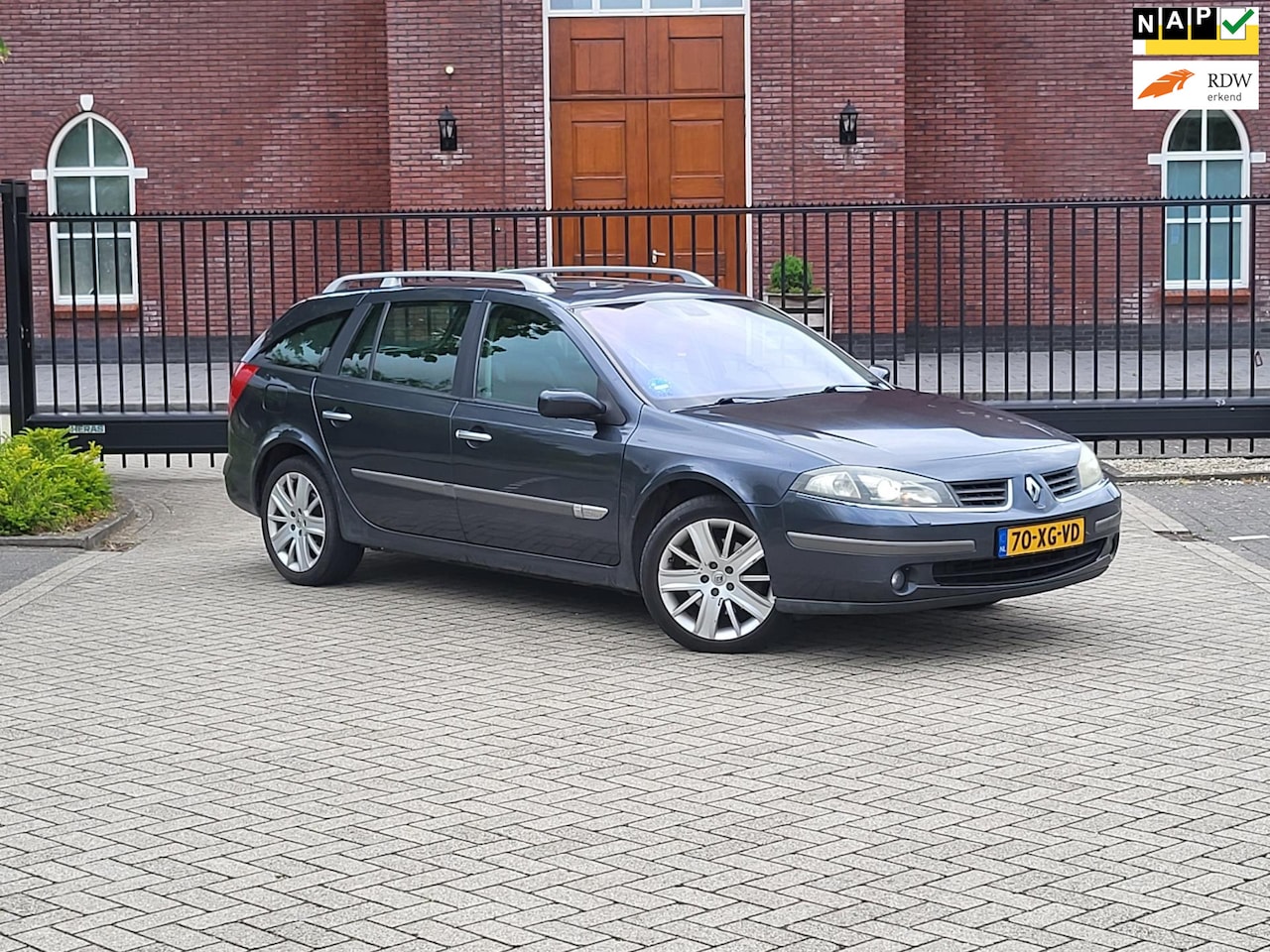 Renault Laguna Grand Tour - 2.0-16V Tech Line / Climate control / Cruise control / Open dak / Xenon - AutoWereld.nl