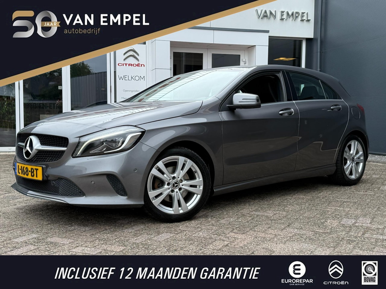 Mercedes-Benz A-klasse - 180 Business Solution AMG | Stoelverwarming | Parkeersensoren | - AutoWereld.nl