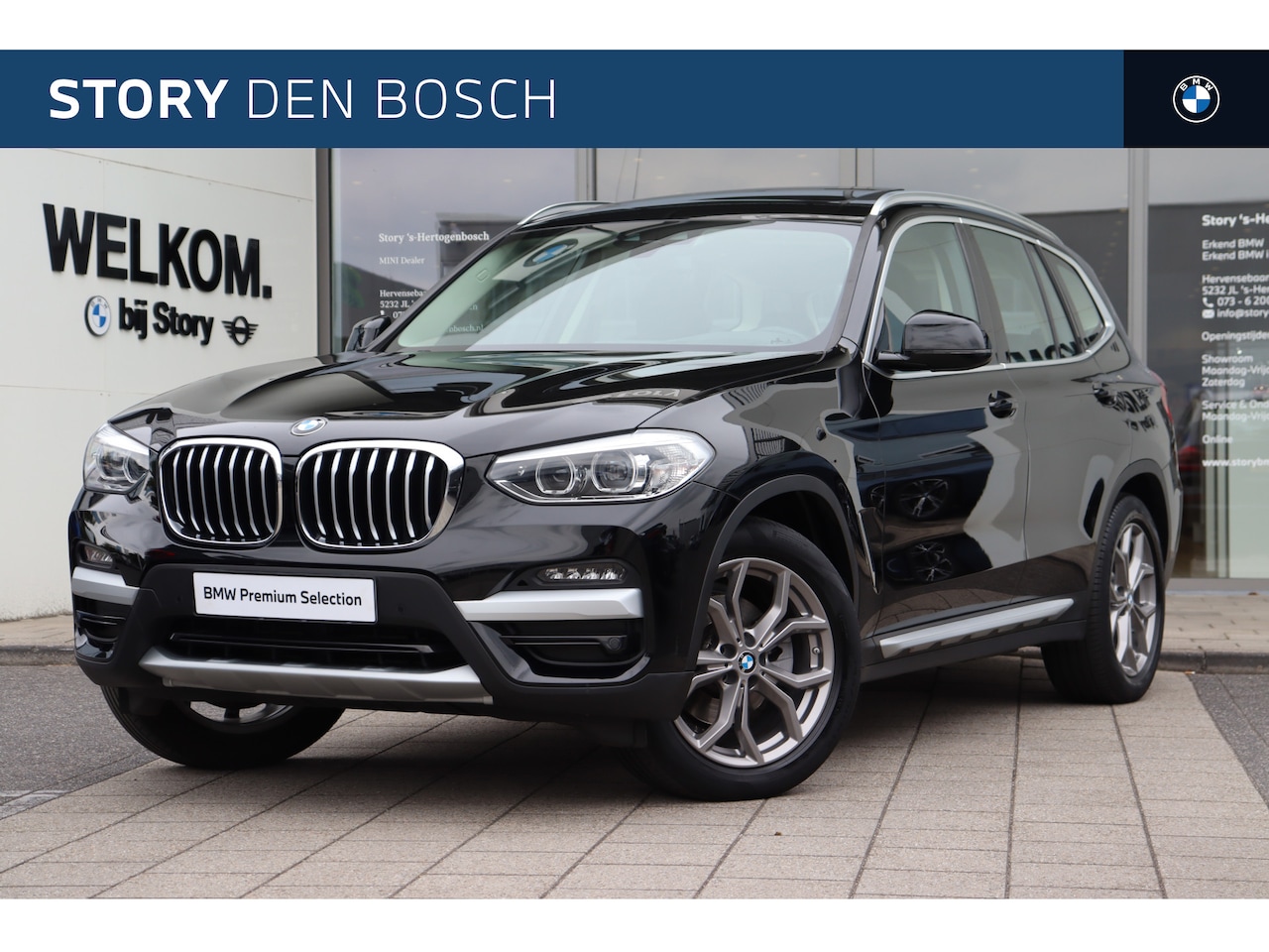 BMW X3 - xDrive20i Executive xLine Automaat / Panoramadak / Sportstoelen / LED / Head-Up / Live Coc - AutoWereld.nl