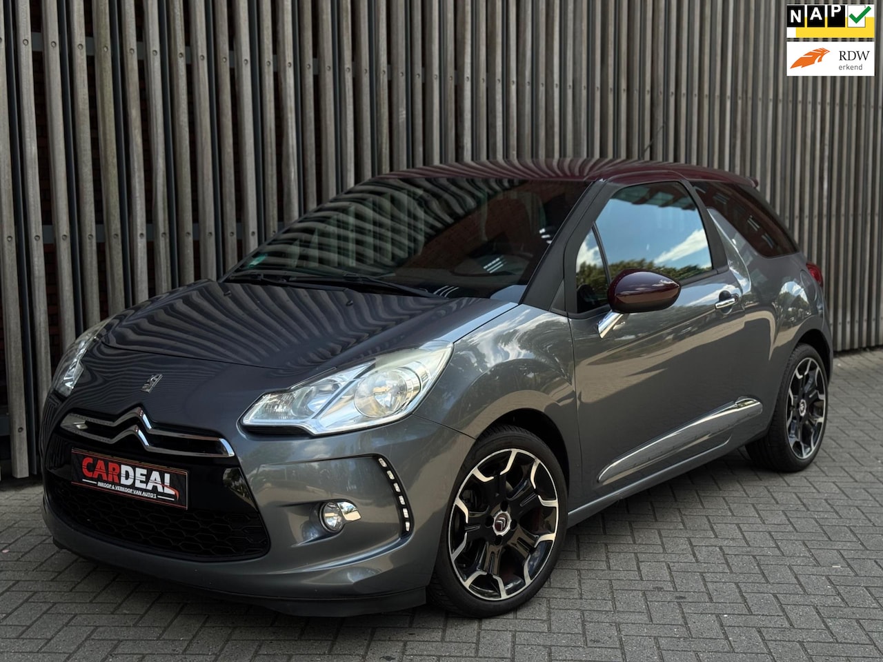 Citroën DS3 - 1.6 THP Sport Chic 2010 |AIRCO|LEER|NAVI|CRUISE|LMV|APK - AutoWereld.nl