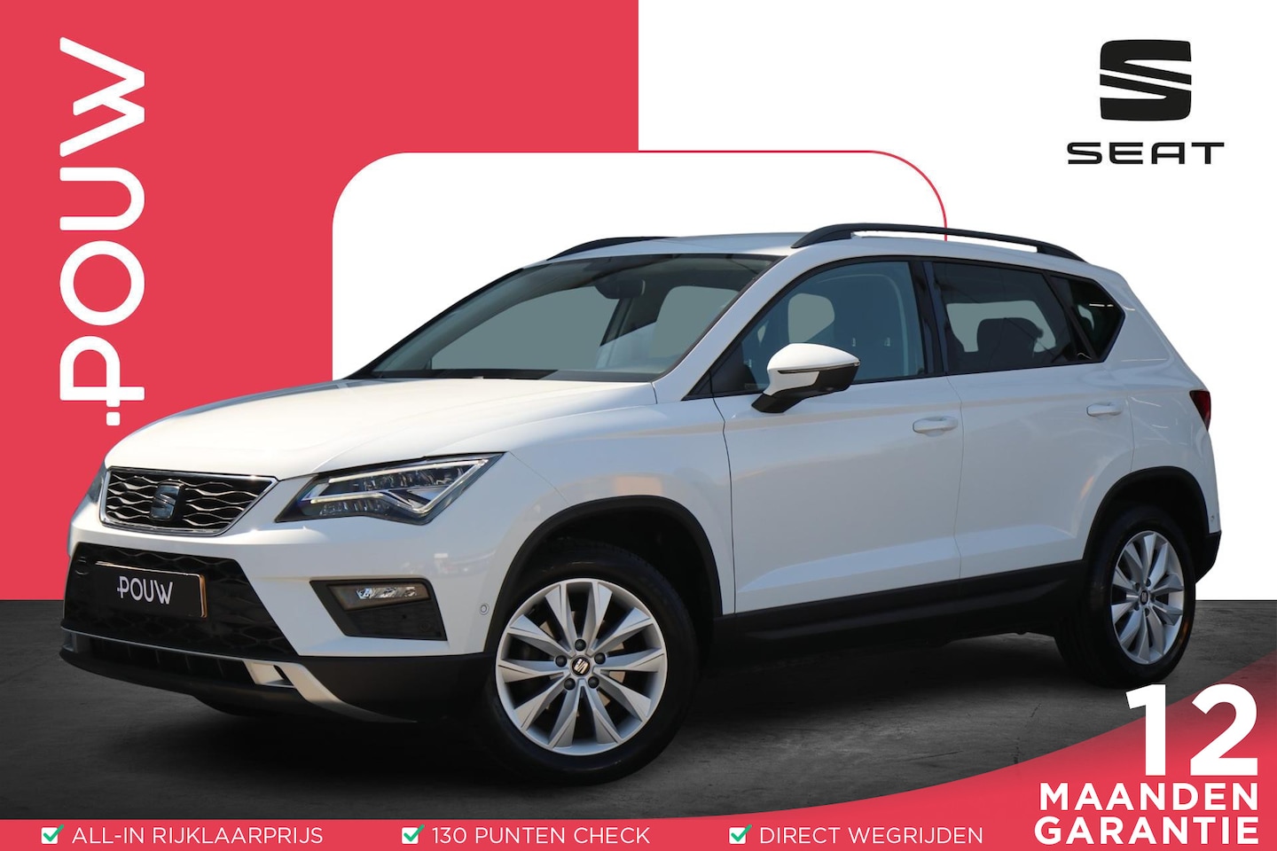 Seat Ateca - 1.0 TSI 115pk Style Business Intense | Navigatie | Achteruitrijcamera | Full link - AutoWereld.nl