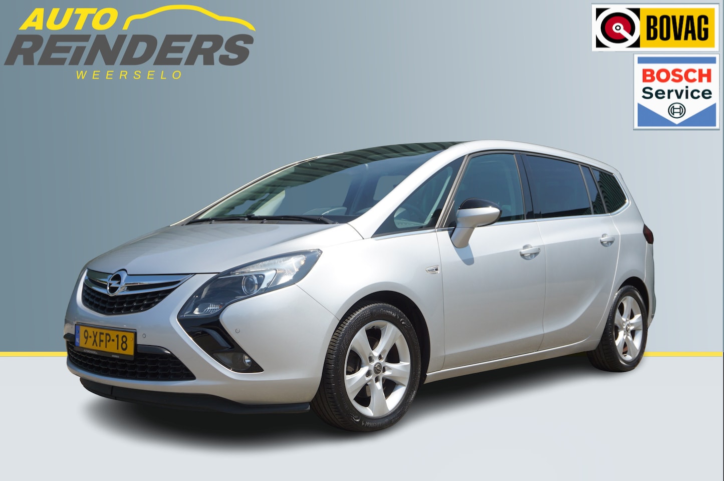 Opel Zafira Tourer - 1.4Turbo 140pk Design Edition 7persoons + Trekhaak/ Pano-dak/ Airco/ PDC/ Cruise - AutoWereld.nl