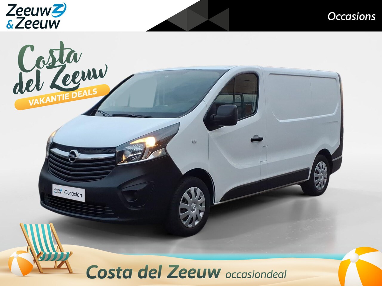 Opel Vivaro - 1.6 CDTI L1H1 Edition EcoFlex | trekhaak| airco | navigatie| bijrijdersbank | € 278 p.m. - AutoWereld.nl