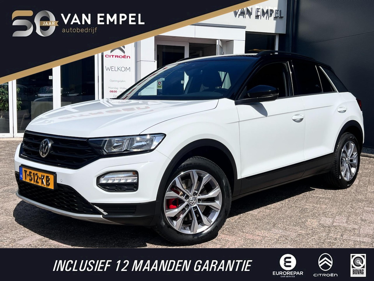 Volkswagen T-Roc - 1.5 TSI Sport | PDC V+A | Afn. Trekhaak | Stoelverwarming | - AutoWereld.nl