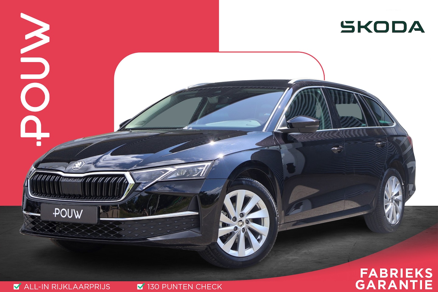Skoda Octavia Combi - 1.5 TSI 150pk DSG MHEV Business Edition Plus | Stoel & Stuurverwarming | Navigatie | Keyle - AutoWereld.nl