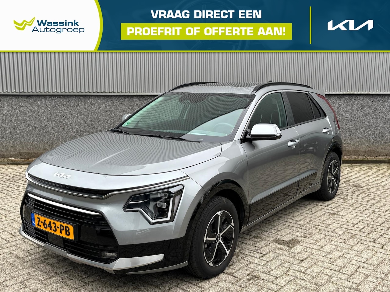 Kia Niro - 1.6 GDi Hybrid 141pk DCT6 DynamicPlusLine | Schuif-/Kantel Dak | Navigatie | Camera Achter - AutoWereld.nl