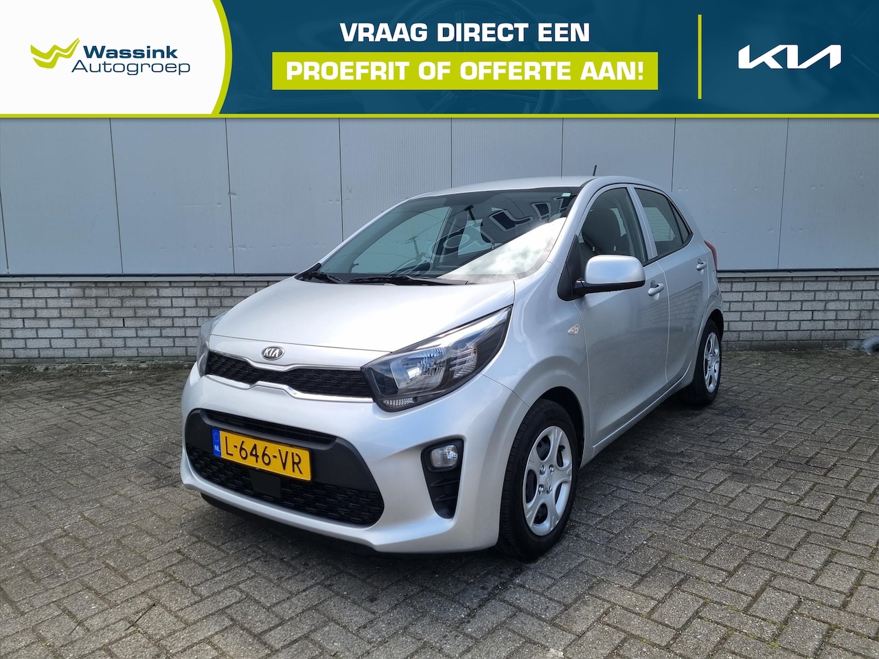 Kia Picanto - 1.0 MPi 67pk Automaat ComfortLine | Cruise Control | Airco | Bluetooth | - AutoWereld.nl