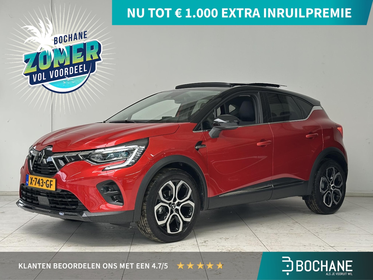 Mitsubishi ASX - 1.3 DI-T 7DCT Instyle Clima/Schuifdak/Stuurverwarming - AutoWereld.nl