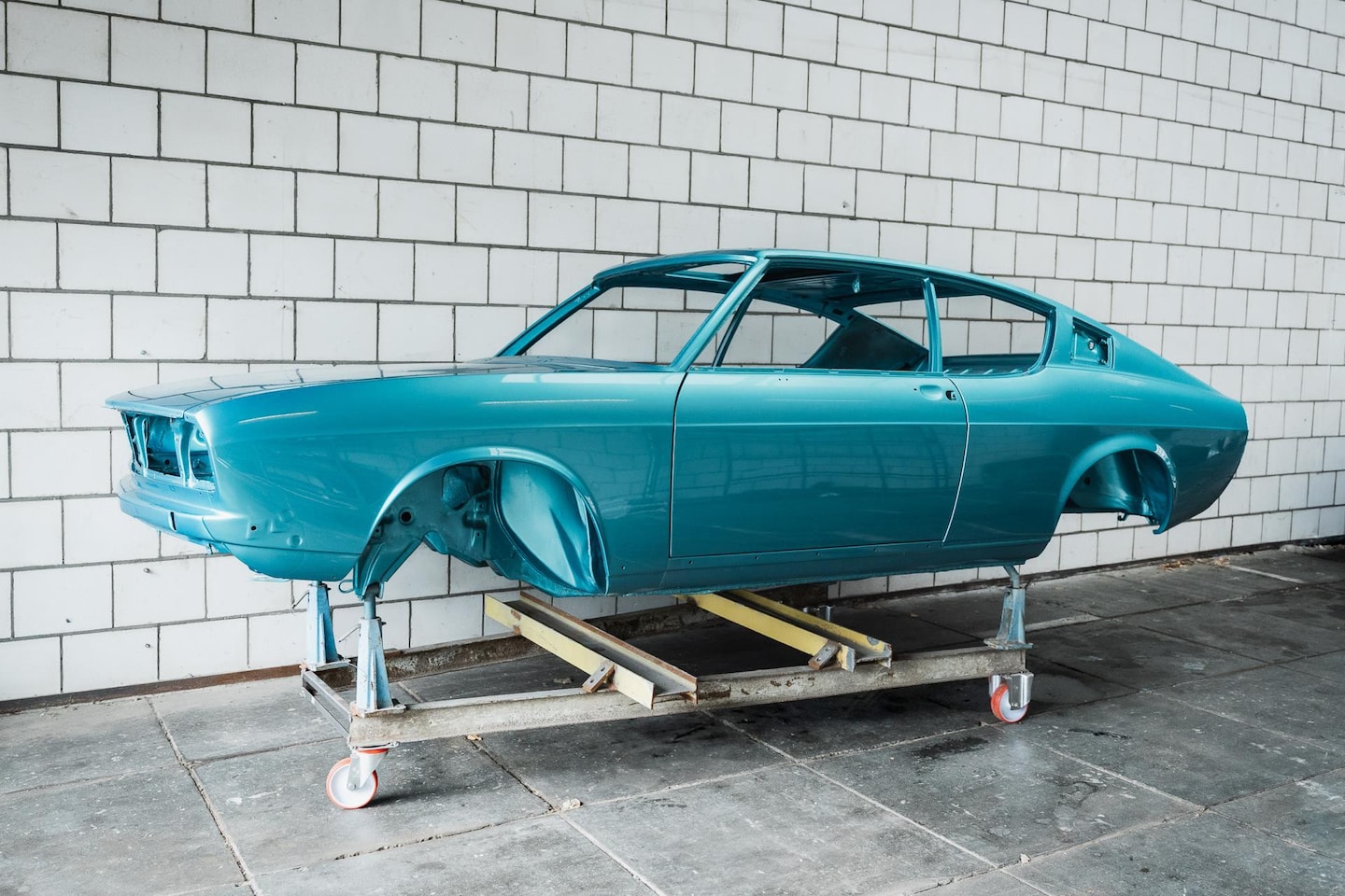 Audi 100 - S Coupé - Over Complete Project – German Delivered – Sunroof – Malachit Metallic - - AutoWereld.nl
