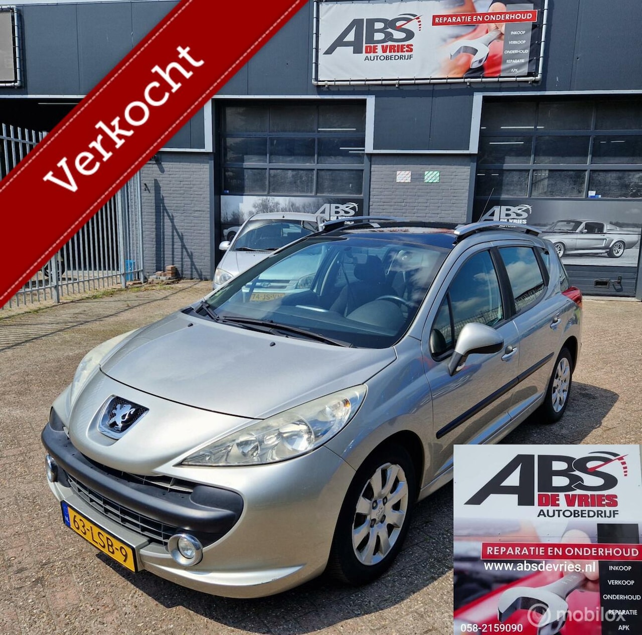 Peugeot 207 SW - 1.4 VTi Sublime AIRCO CR CONTR APK JUNI 2026 - AutoWereld.nl
