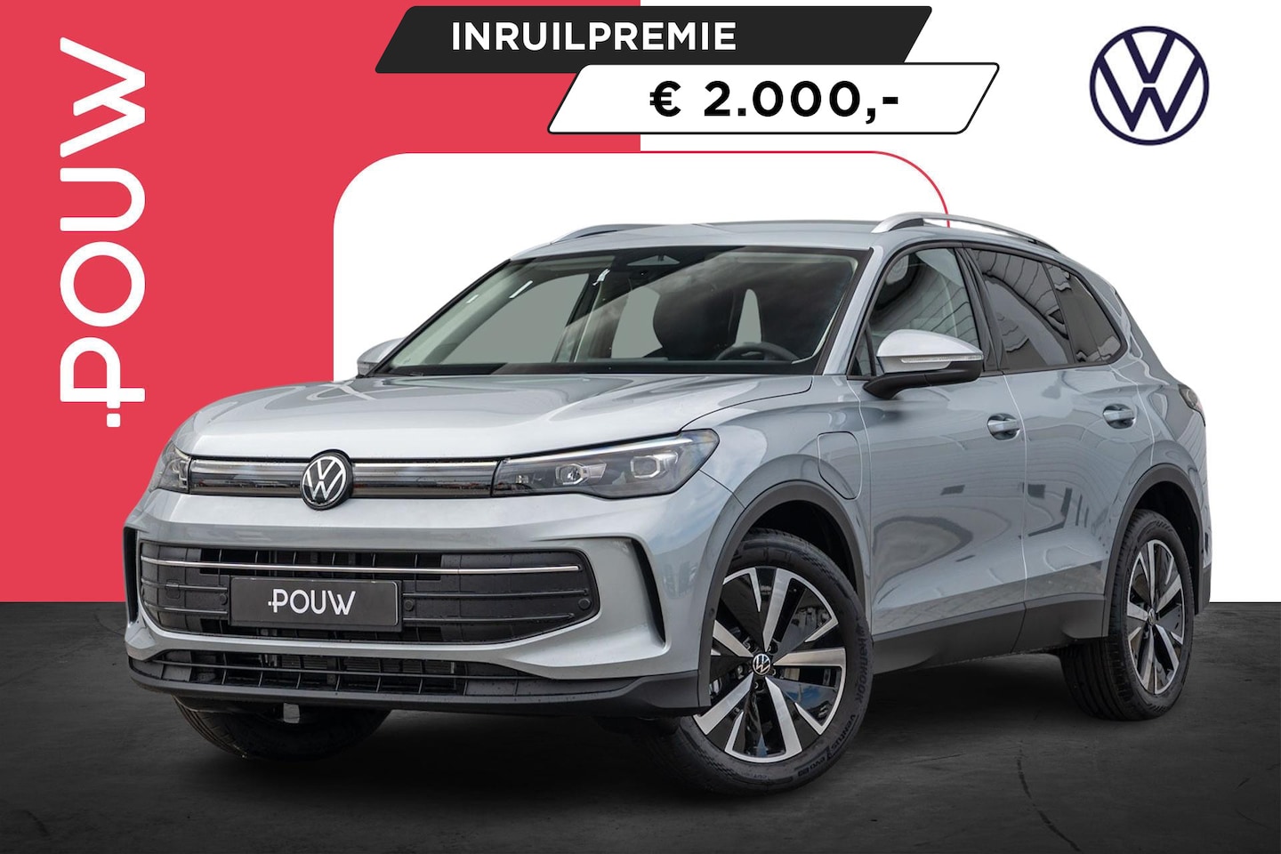 Volkswagen Tiguan - 1.5 eHybrid 204pk Life Edition | LMV 19'' | Trekhaak Uitklapbaar - AutoWereld.nl