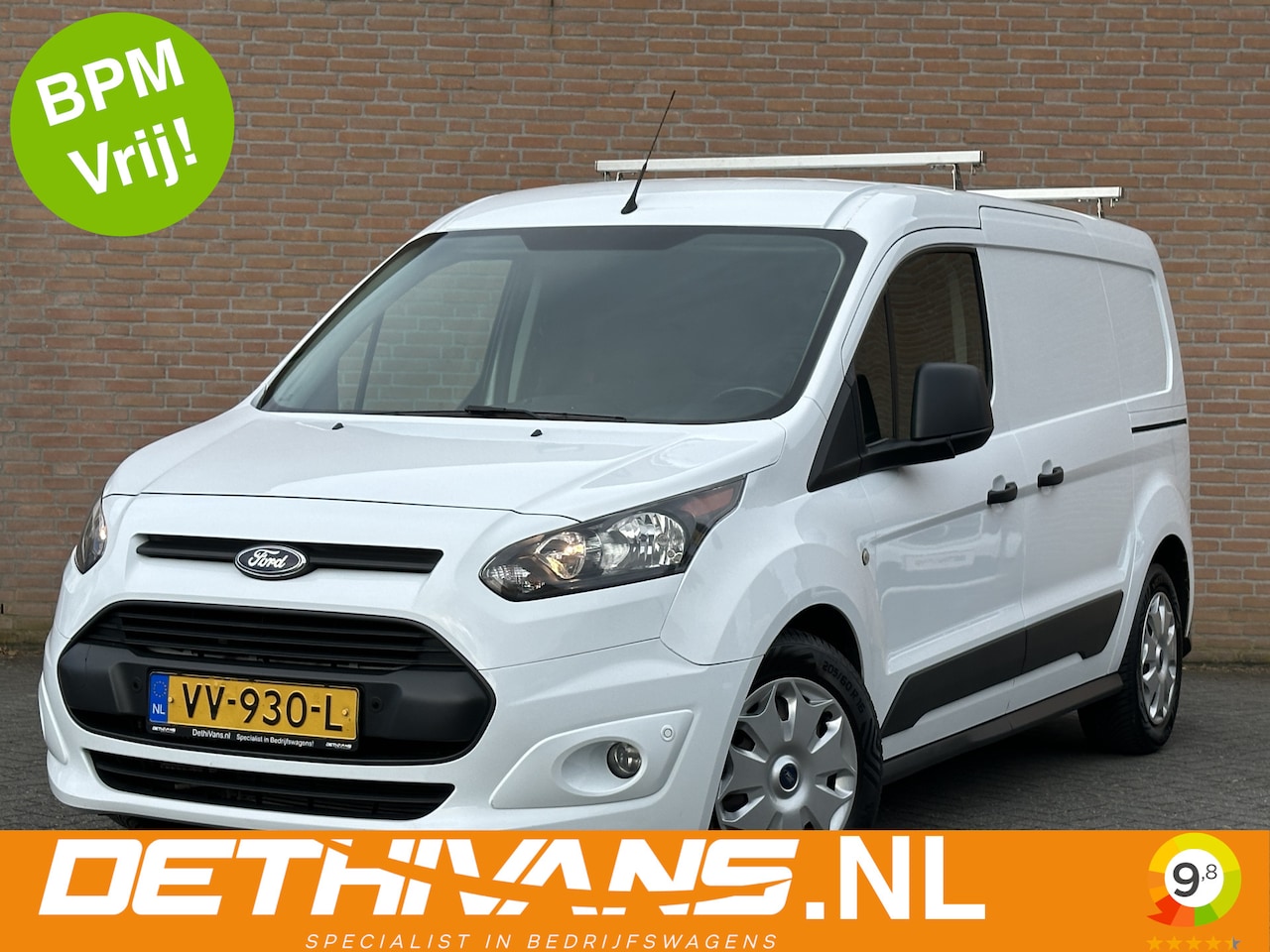 Ford Transit Connect - 1.5TDCI 101PK Lang / 2x Schuifdeur / Cruisecontrol / Euro6 - AutoWereld.nl