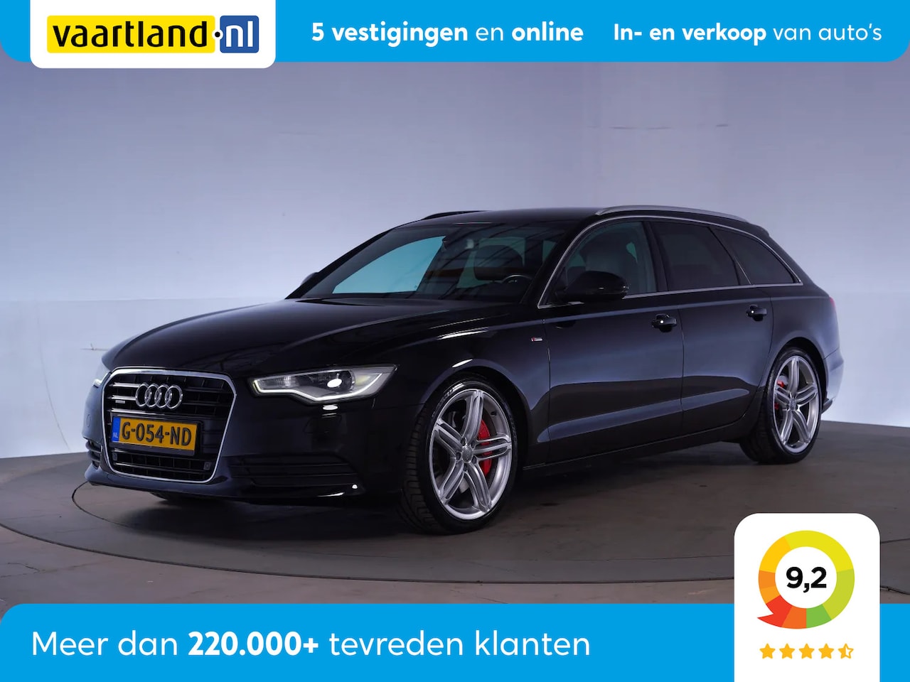 Audi A6 - 3.0 TFSI 310PK Quattro S-Line Aut. [ Navi Camera Memory ] - AutoWereld.nl