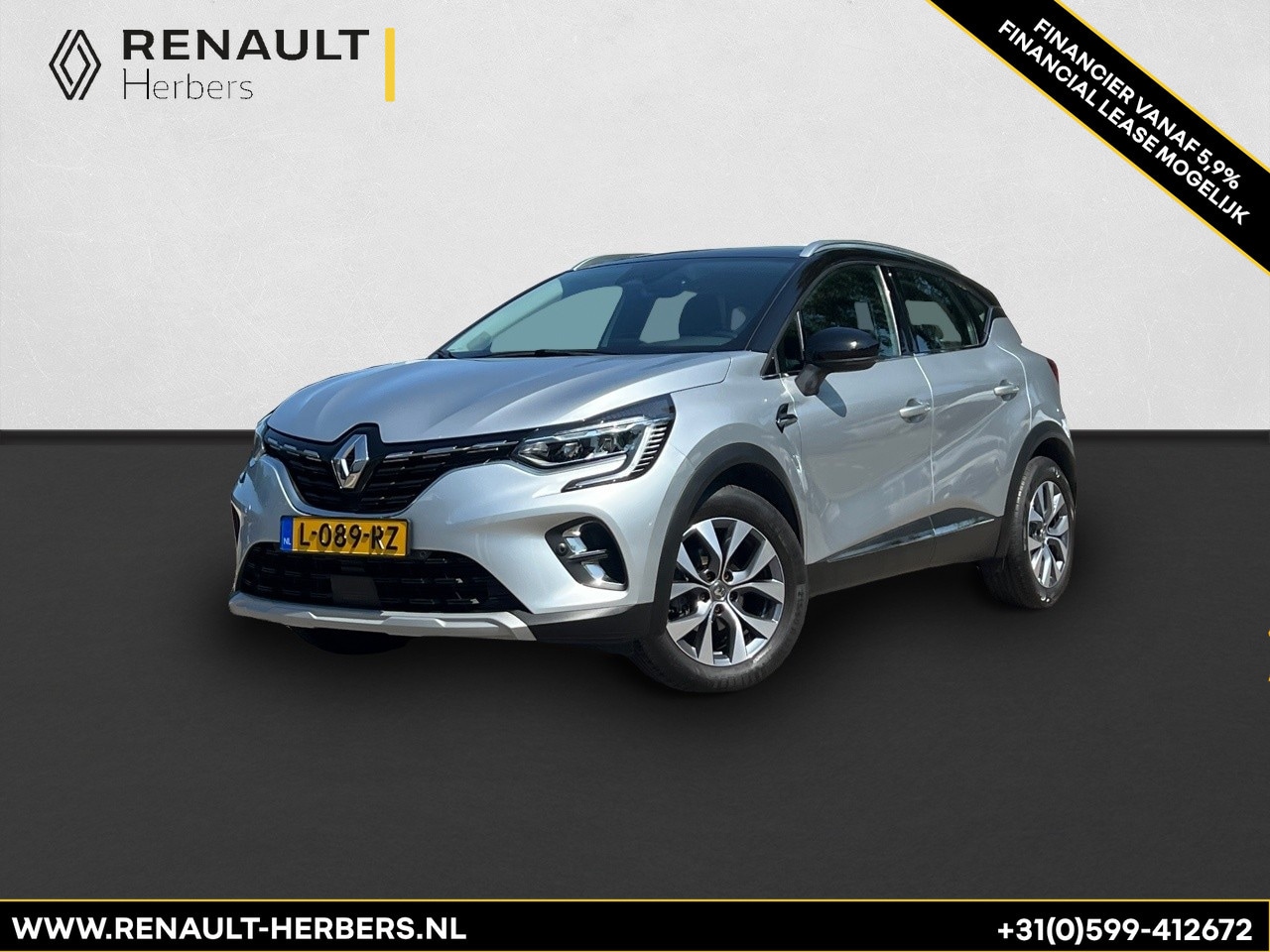 Renault Captur - 1.3 TCe 155 Intens EDC AUTOMAAT / STUURVERWARMING / CAMERA / ADAPTIVE CRUISE - AutoWereld.nl