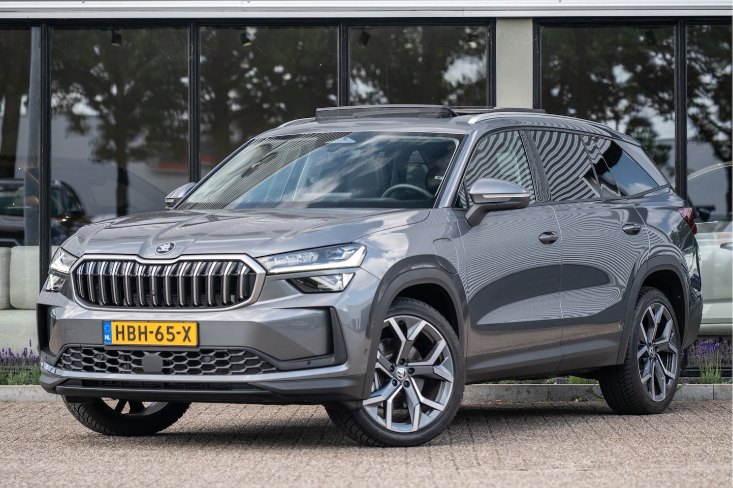 Skoda Kodiaq - 1.5 TSI PHEV Business Edition | Pano | HUD | Leder | 20" | Trekhaak | Matrix LED | 360 cam - AutoWereld.nl
