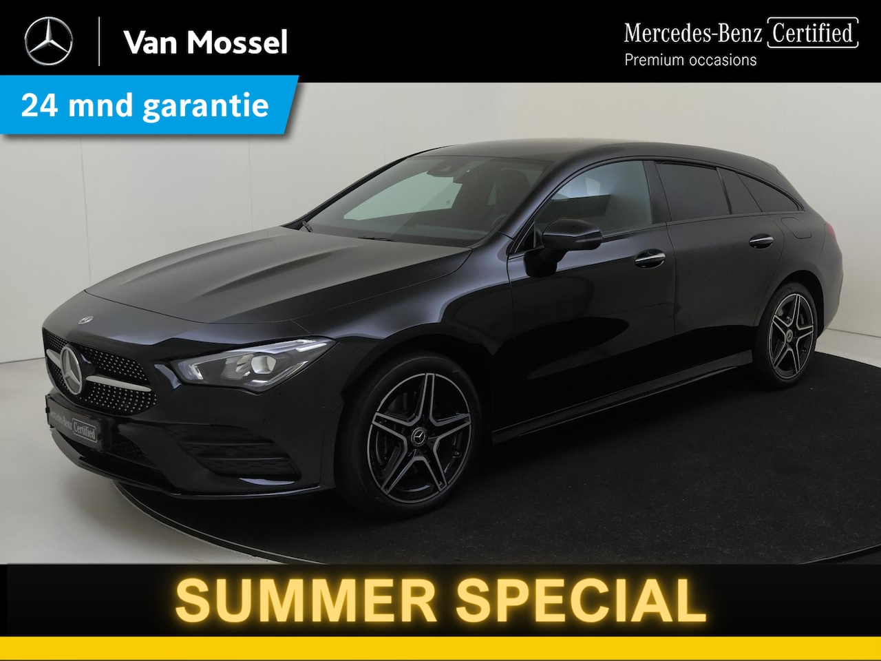 Mercedes-Benz CLA-klasse Shooting Brake - 250 e AMG Line Keyless / Parkeercamera / Nightpakket / Sfeerverlichting / Stoelverwarming - AutoWereld.nl