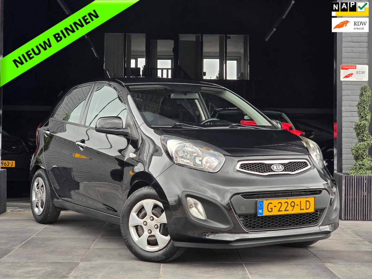 Kia Picanto - 1.0 CVVT Comfort Pack|5 Deuren|Airco|Elek.ramen - AutoWereld.nl