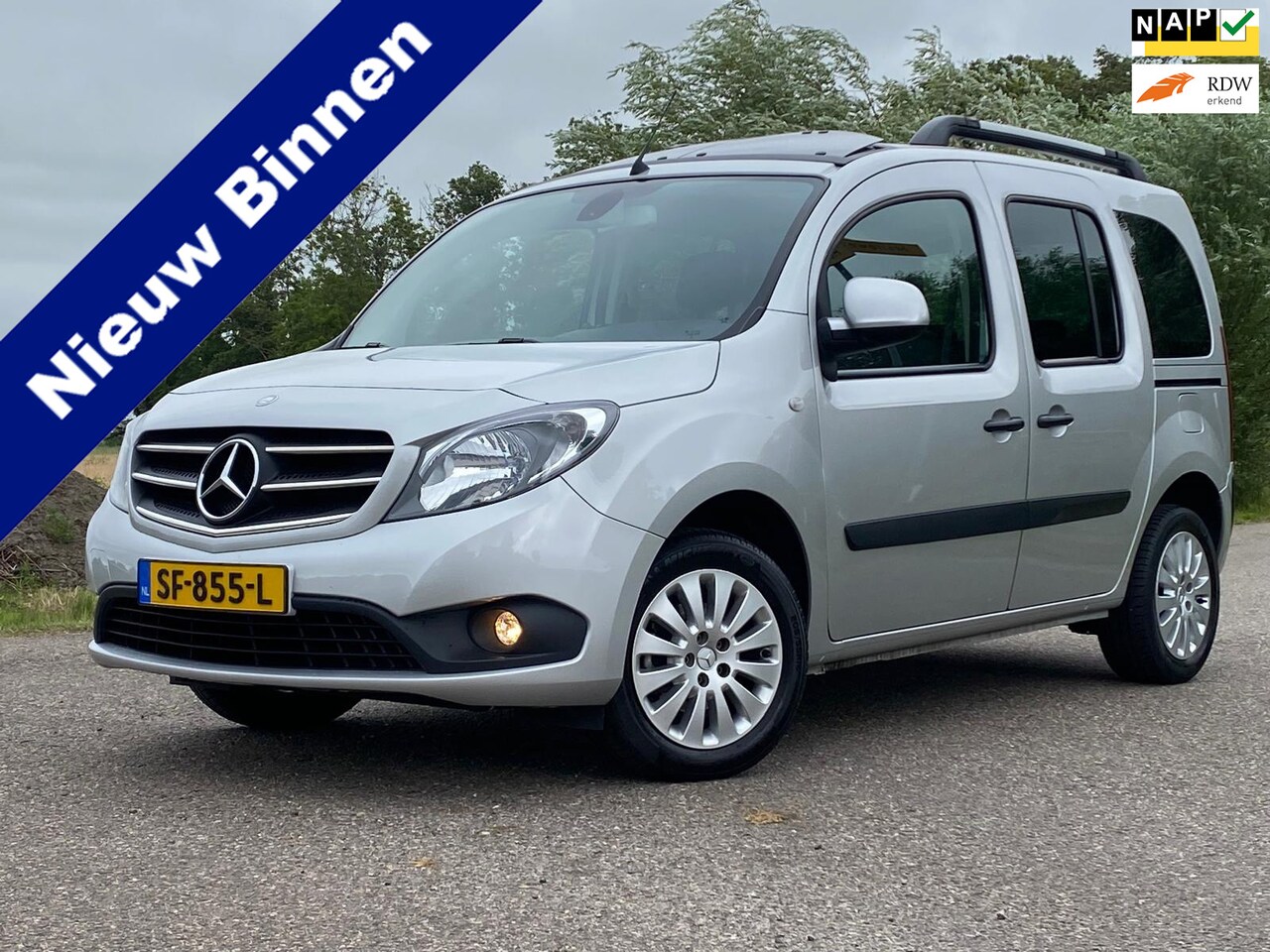 Mercedes-Benz Citan - 112 Ambiente Automaat 36.000KM MPV INVALIDE LIFT PANORAMADAK GOED ONDERHOUDEN - AutoWereld.nl