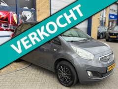 Kia Venga - 1.4 CVVT Seven, lichtmetaal, trekhaak, airco, navigatie, nap, apk, 5 deuren, cruise contro