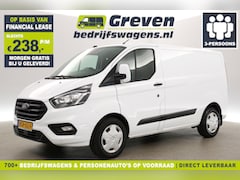 Ford Transit Custom - 320 2.0 TDCI L1H1 Airco Cruise LED Parkeersensoren 3 Persoons Schuifdeur