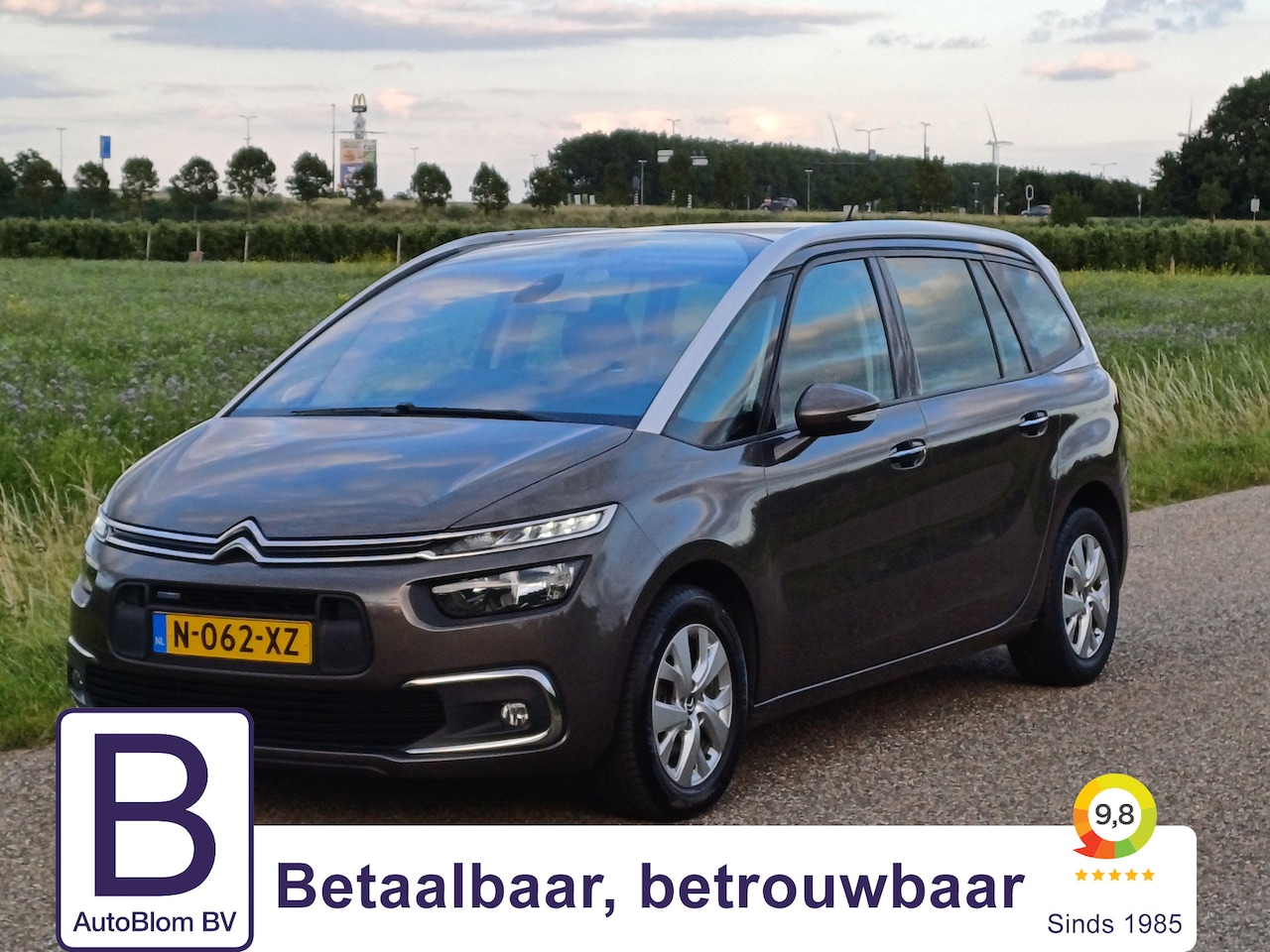 Citroën Grand C4 Picasso - 1.2 PureTech Feel 7-Pers. /Navi/Clima/Trekh./Cruise/Camera/Elect. klep/ - AutoWereld.nl