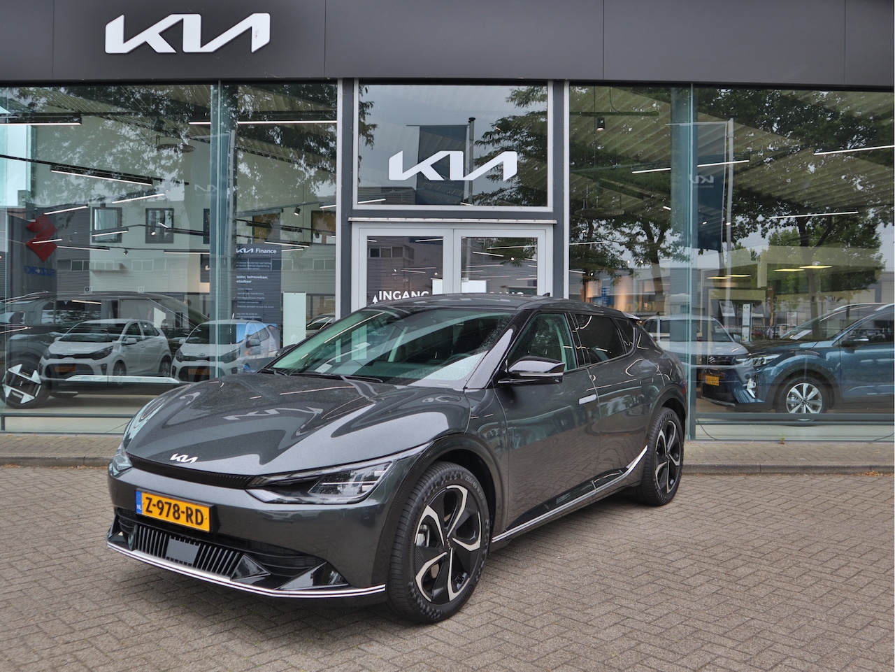 Kia EV6 - Edition Advanced 77.4 kWh 229pk | Navigatie | Camera | Leder | Stoel+StuurVerw. | Adaptive - AutoWereld.nl