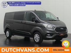 Ford Transit Custom - 2.0TDci 170PK Dubbele Cabine Limited | 2xSchuifdeur | Navigatie | Camera | Airco | Cruise