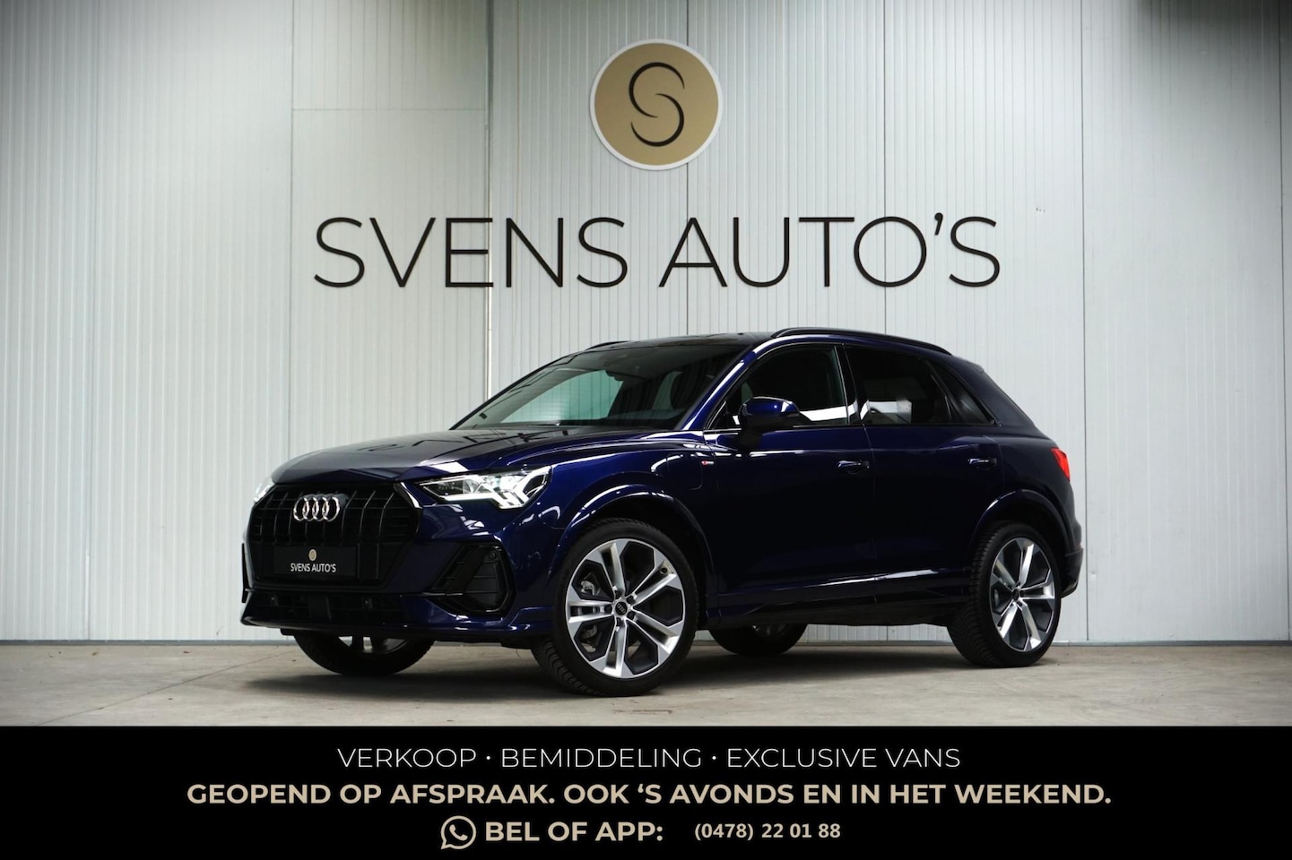 Audi Q3 - 45 TFSIe S-Line Black Edition Camera|Trekhaak|LED|20"|Carplay - AutoWereld.nl