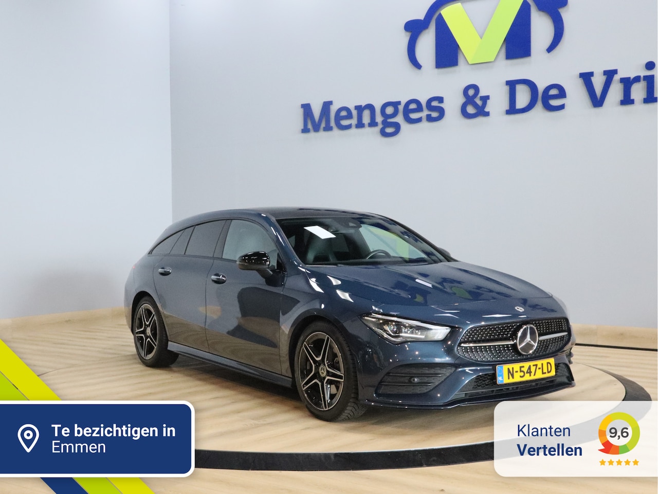 Mercedes-Benz CLA-klasse Shooting Brake - 180 Business Solution AMG Camera | Sfeer | LED | Virtual | Memory | Cruise Controle | Isof - AutoWereld.nl