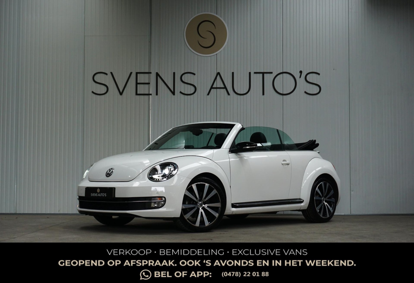 Volkswagen Beetle Cabriolet - 1.4 TSI Sport Fender Sound|Xenon|Leder|Keyless|Navigatie|Cruise - AutoWereld.nl