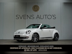 Volkswagen Beetle Cabriolet - 1.4 TSI Sport Fender Sound|Xenon|Leder|Keyless|Navigatie|Cruise