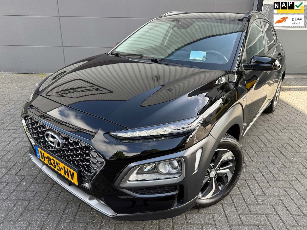 Hyundai Kona - 1.6 GDI HEV Fashion*Automaat*CAMERA*CRUISE*AIRCO*NAP*APK*Regensensor - AutoWereld.nl
